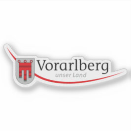 Adesivo Logótipo oficial do Estado de Vorarlberg, Áustria