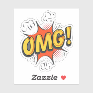 Adesivo logotipo OMG