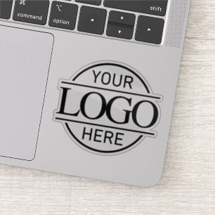 Adesivo Logotipo Personalizado Minimalista Simples para Pr
