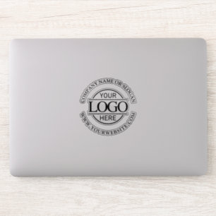 Adesivo Logotipo Personalizado Moderno Profissional de Neg