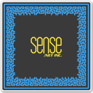 Adesivo Logotipo Sense/Net Versão 2