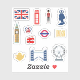 Adesivo London Stickers