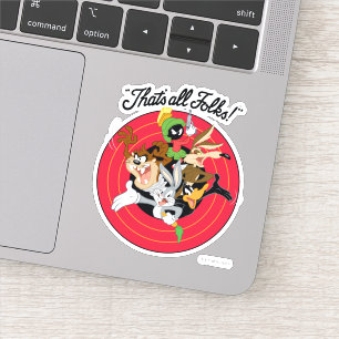 Adesivo LOONEY TUNES™ "ISSO É TUDO PESSOAL!™" Bullsey