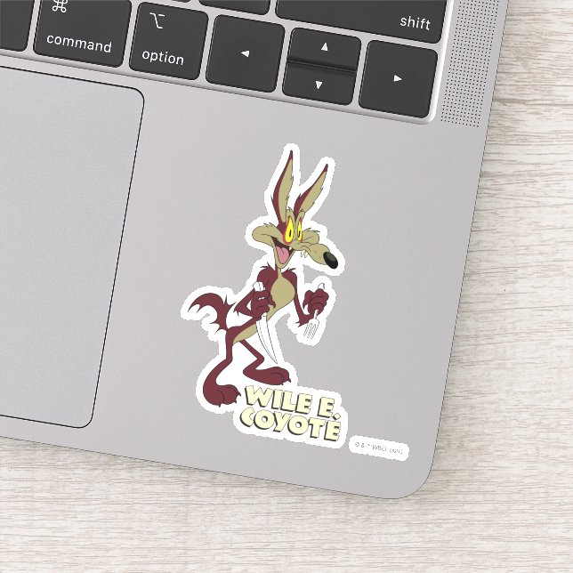 Adesivo LOONEY TUNES™ - Raios retroativos | WILE E. COYOTE (Detalhe)