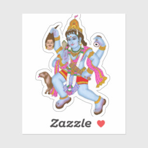 Adesivo Lord Bhairava Stickers