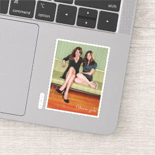 Adesivo Lorelai & Rory Sentado no Retrato do Sofá