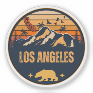 Adesivo Los Angeles, Califórnia