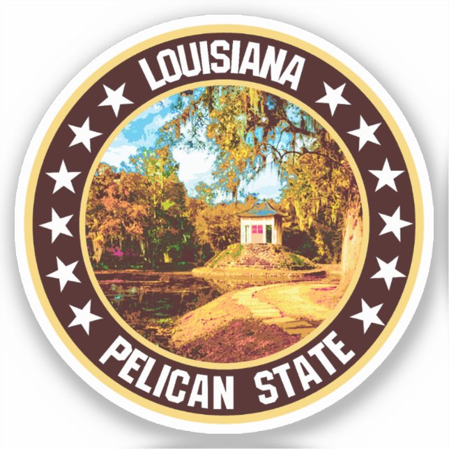 Adesivo Louisiana (Frente)