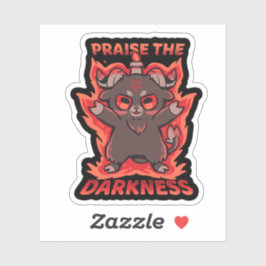 Adesivo Louvado pela Escuridão