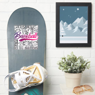 Adesivo - Love Baseball - Baseball -