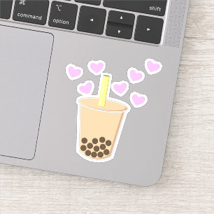 Adesivo Love Bubble Tea