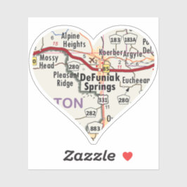 Adesivo Love DeFuniak Primavera Flórida