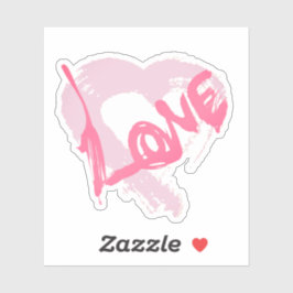Adesivo Love Hearts Sticker