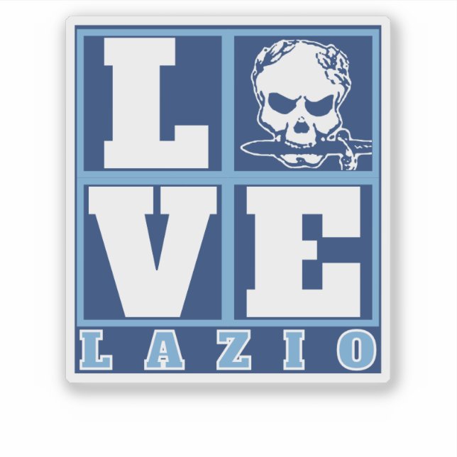 ADESIVO LOVE LAZIO (Frente)