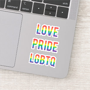 Adesivo Love Pride LGBTQ