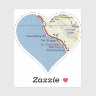 Adesivo Love San Simeon CA
