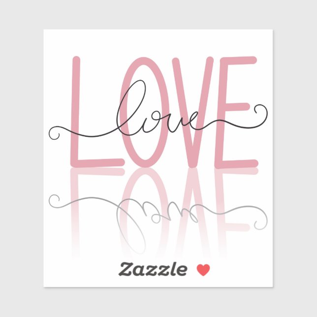 Adesivo Love Sticker (Folha)