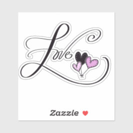 Adesivo Love Sticker