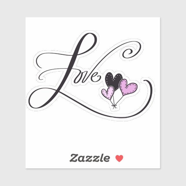 Adesivo Love Sticker (Folha)