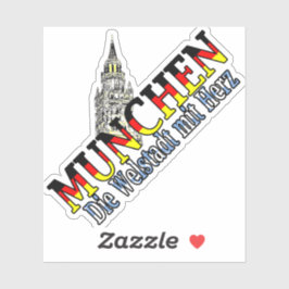 Adesivo Lovely Fashion Mich Bavaria Alemanha