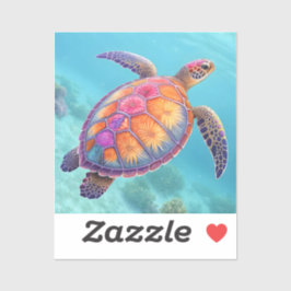 Adesivo Lovely Turtle