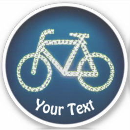 Adesivo Lovers de bicicleta e escolha de entusiastas de ci