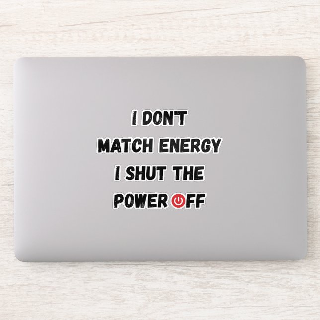 Adesivo Low Social Battery (Computador)