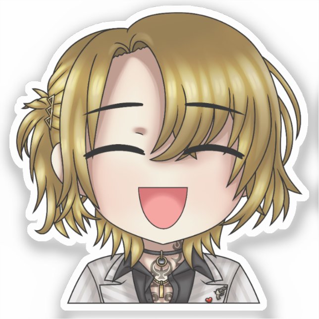 Adesivo Luca Kaneshiro Chibi (Frente)