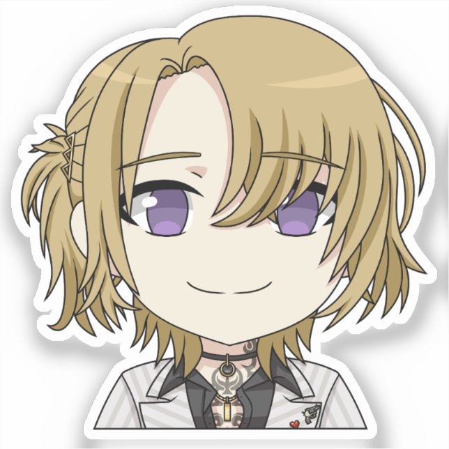 Adesivo Luca Kaneshiro Chibi Smiling Sticker (Frente)
