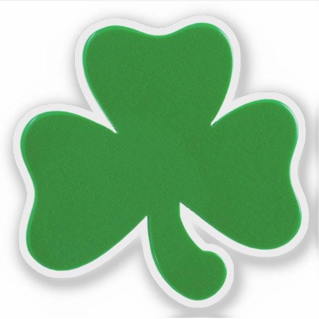 Adesivo Lucky Green Shamrock (Frente)