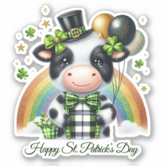 Adesivo Lucky Happy St. Patrick’s Day Sticker