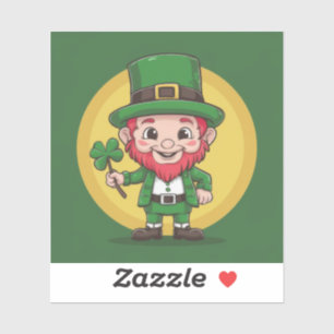 Adesivo Lucky Leprechaun e Trevo