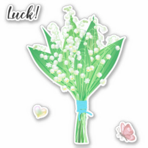 Adesivo Lucky Lily do Vale Sticker