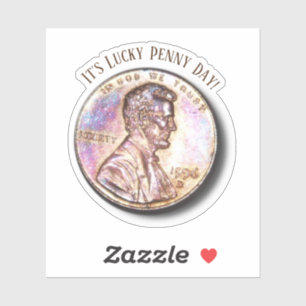 Adesivo Lucky Penny Day