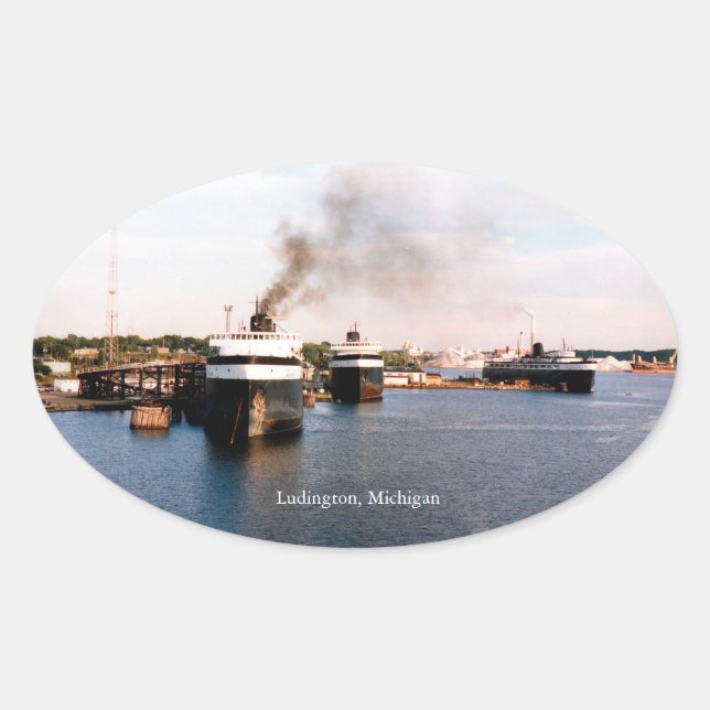 adesivo Ludington Ferries (Frente)