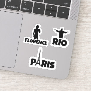 Adesivo Lugares turísticos