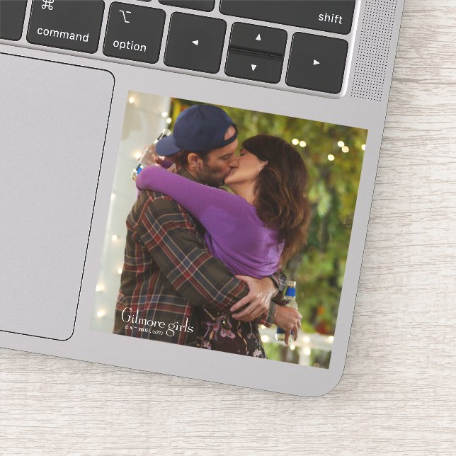 Adesivo Luke e Lorelai apaixonados (Detalhe)