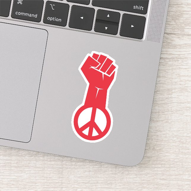 Adesivo Luta Pela Paz (Detalhe)