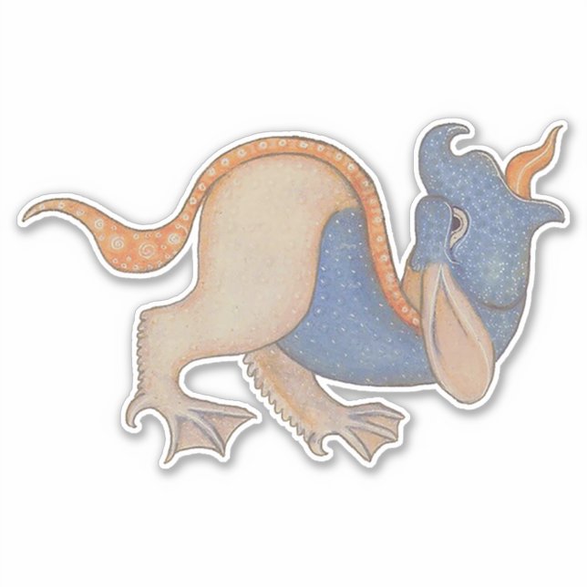 Adesivo Luttrell Psalter Critter Vinyl Sticker (Frente)