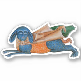 Adesivo Luttrell Psalter Vinyl Sticker