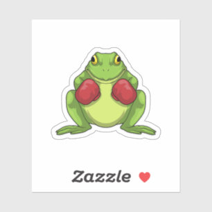 Adesivo Luvas de boxer para sapos