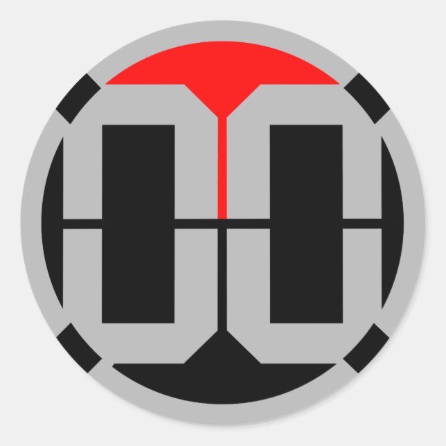 Adesivo LvL de 1,5 polegadas (Frente)