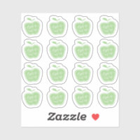 Maçã Branca e Verde Simples do Nosso Olho