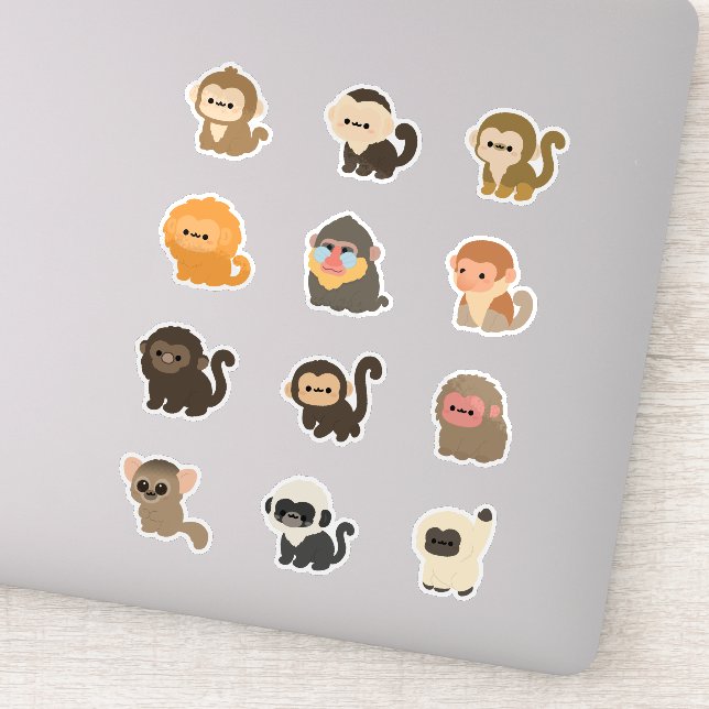 Adesivo Macaco (Detalhe)