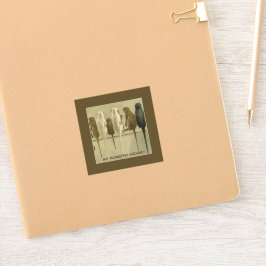 Adesivo Macacos - Aniversário Comercial do Grupo Personali