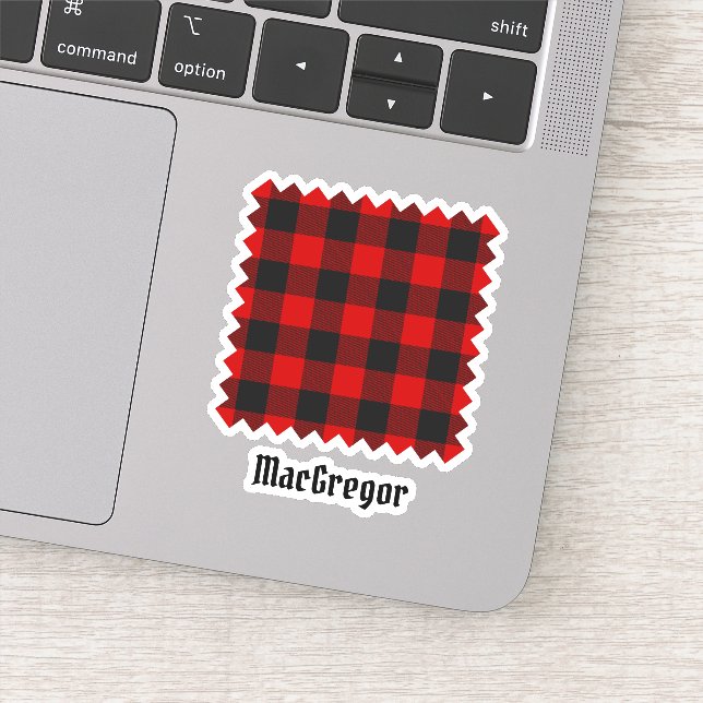 Adesivo MacGregor Rob Roy Tartan Sticker (Detalhe)
