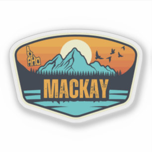 Adesivo Mackay, Idaho