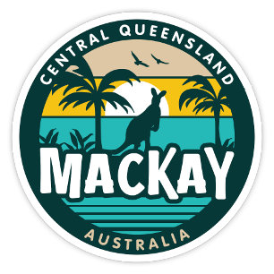 Adesivo Mackay, Queensland Austrália Sticker