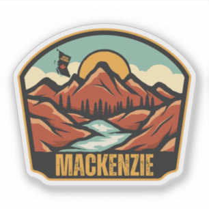 Adesivo Mackenzie, Colúmbia Britânica