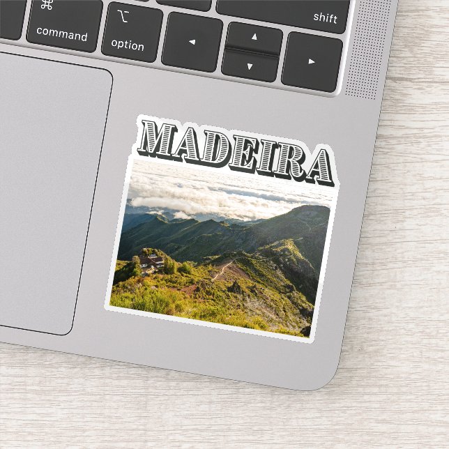 Adesivo Madeira PIco Ruivo view, Travel Photo  (Detalhe)